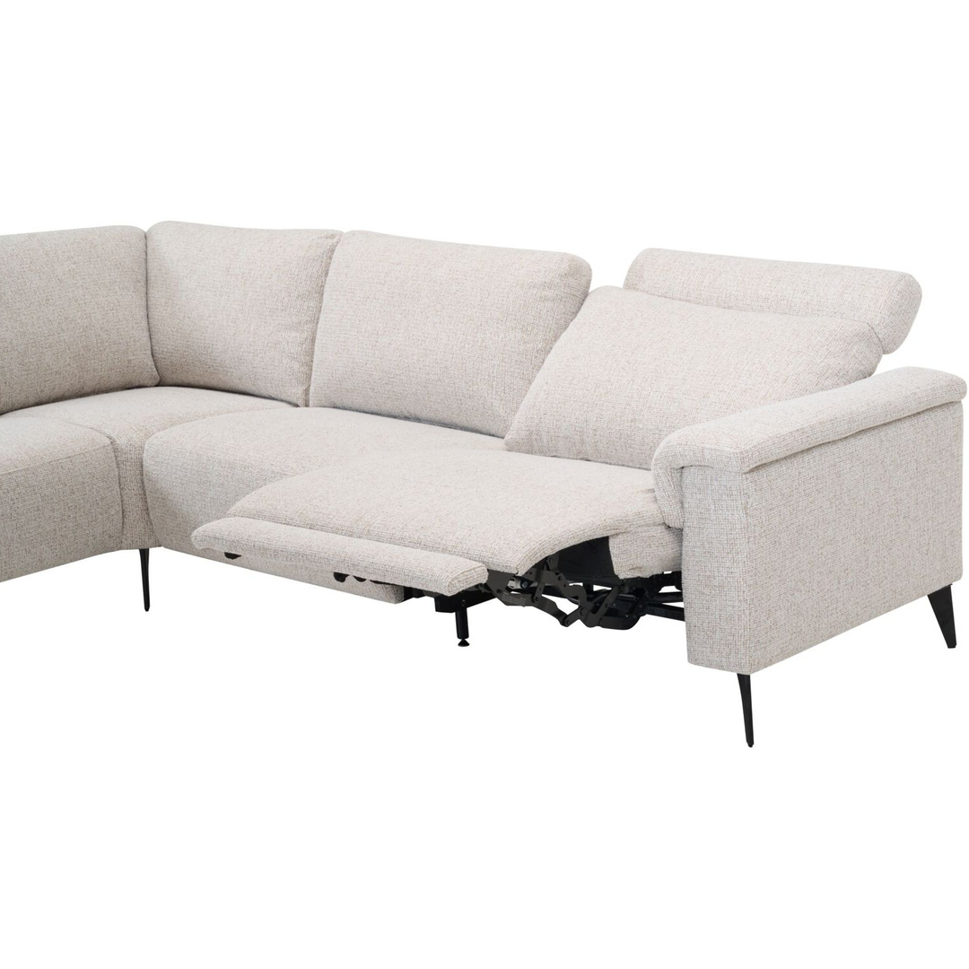 Hoekbank links Nyborg beige excellent comfort