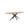 Eettafel Levado 183x100 cm open spinpoot Deens ovaal