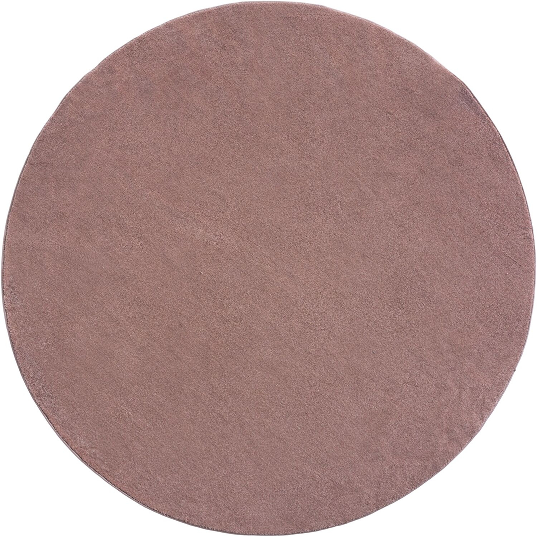 Vloerkleed Kendra 240 cm rond in oudroze
