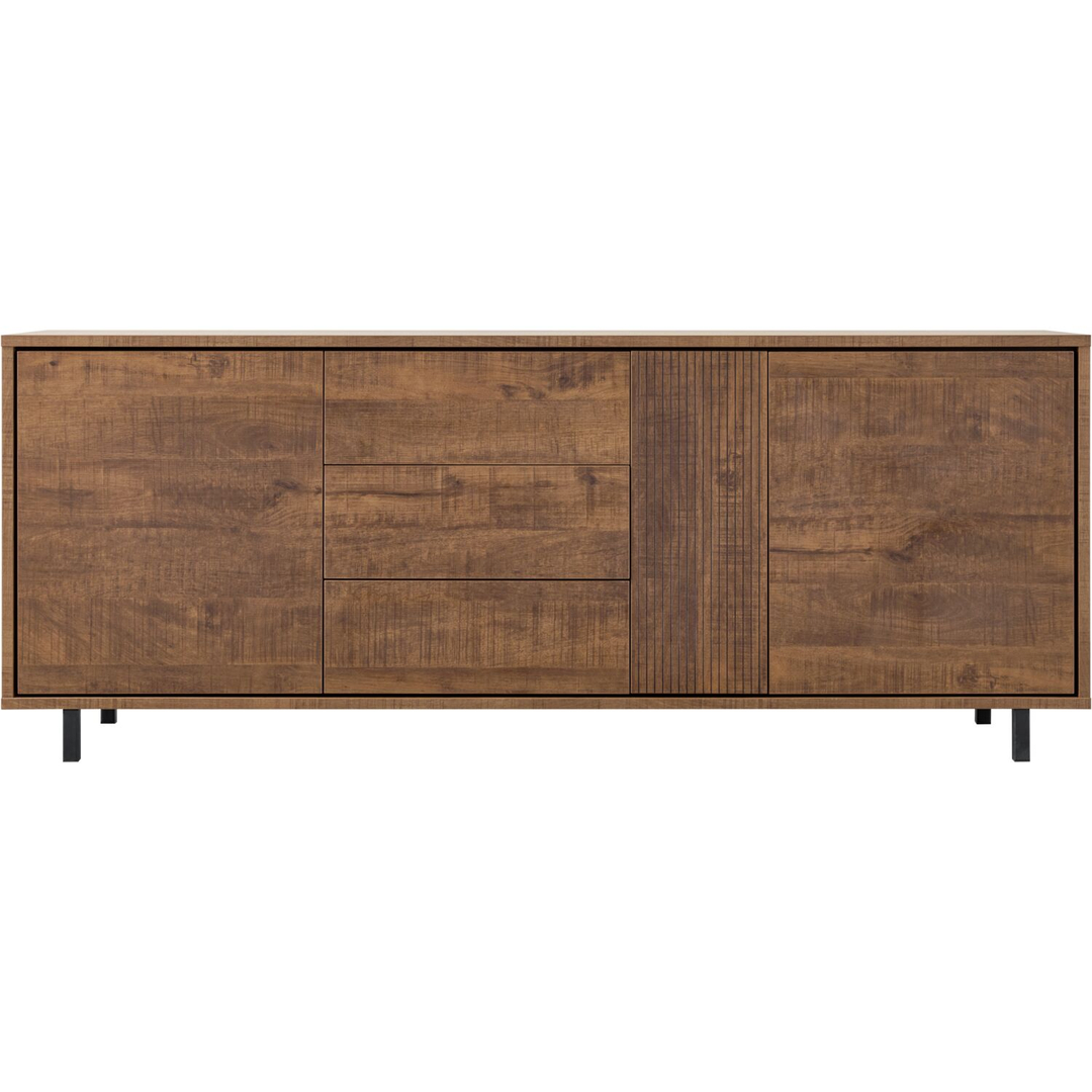 Dressoir Otranto 80x204x45 cm bruin