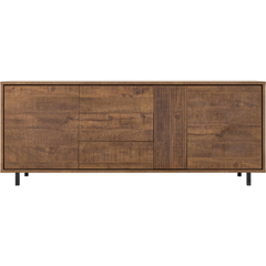 Dressoir Otranto 80x204x45 cm bruin