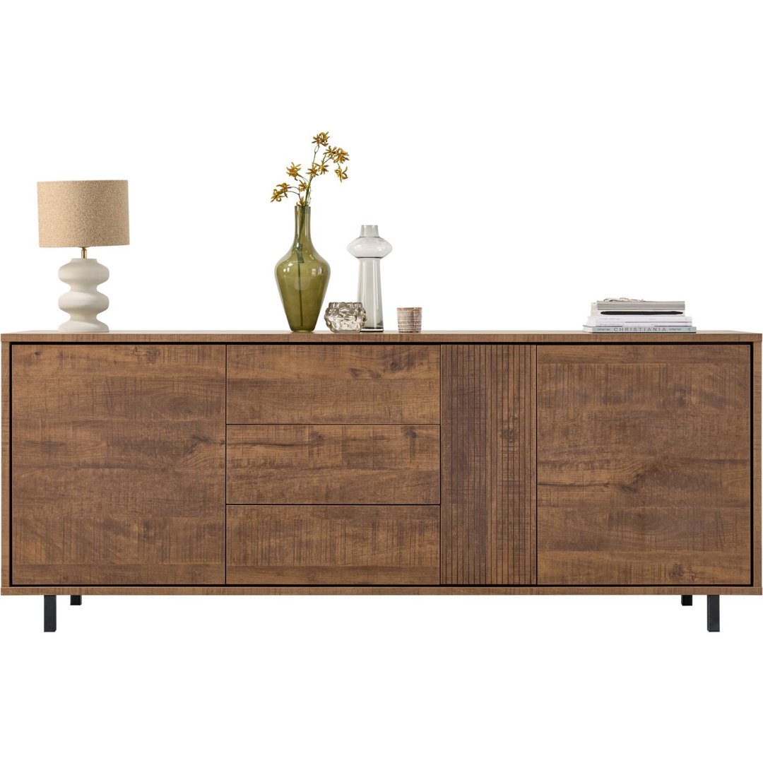 Dressoir Otranto 80x204x45 cm bruin