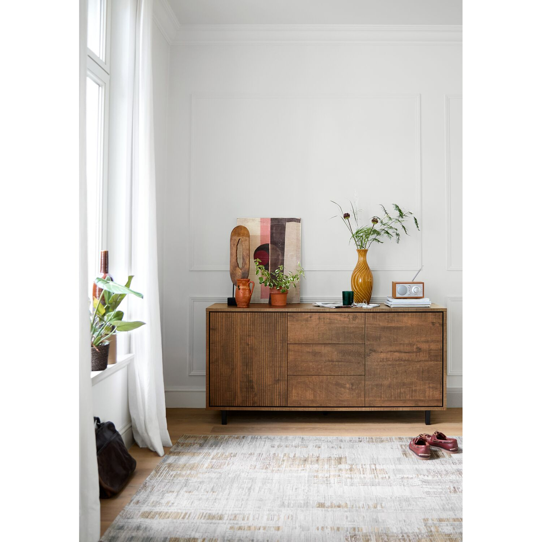 Dressoir Otranto 80x204x45 cm bruin