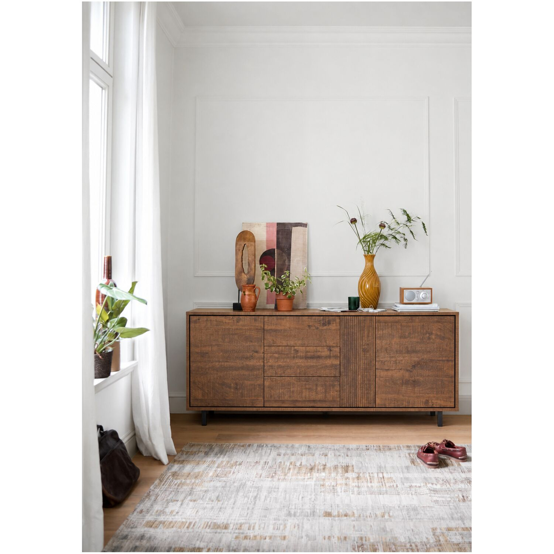 Dressoir Otranto 80x204x45 cm bruin