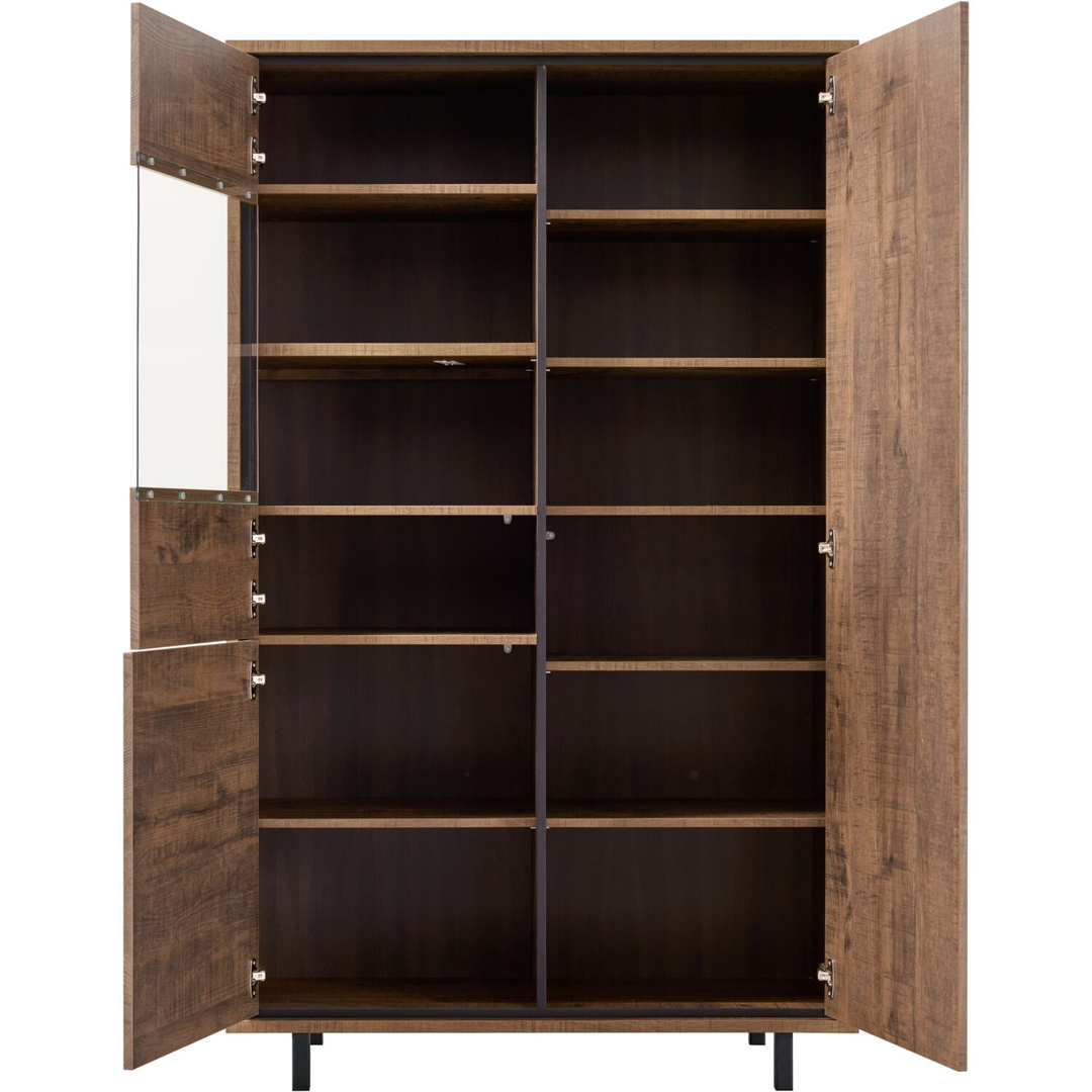 Opbergkast Otranto 180x109x45 cm bruin