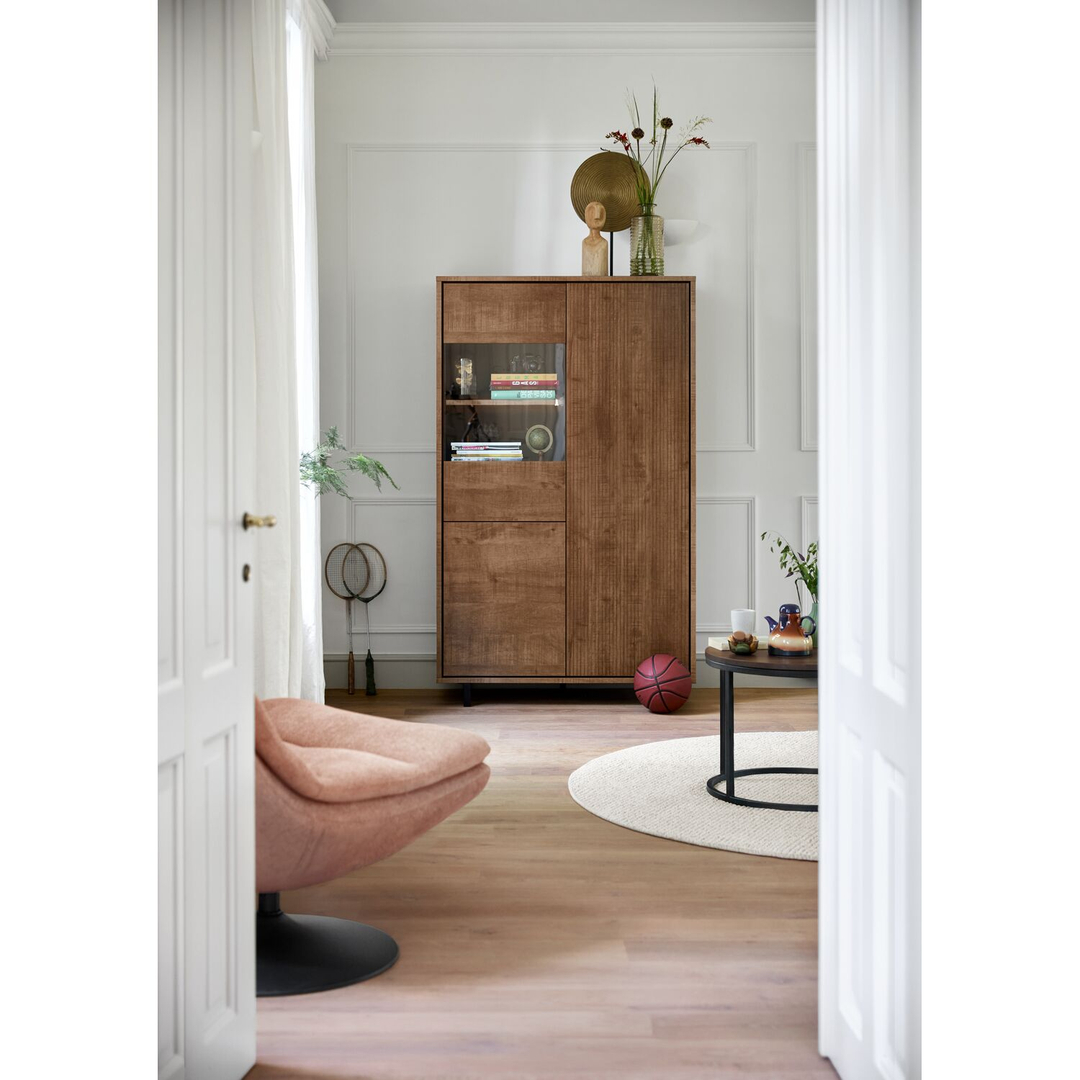 Opbergkast Otranto 180x109x45 cm bruin