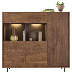 Verlichting Otranto opbergkast 180x109x45 cm