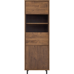 Vitrinekast Otranto 200x68x45 cm bruin