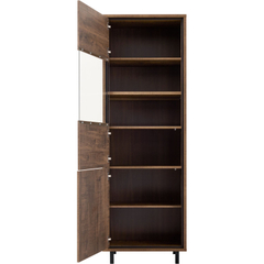 Vitrinekast Otranto 200x68x45 cm bruin