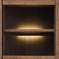 Verlichting Otranto vitrinekast 200x68x45 cm
