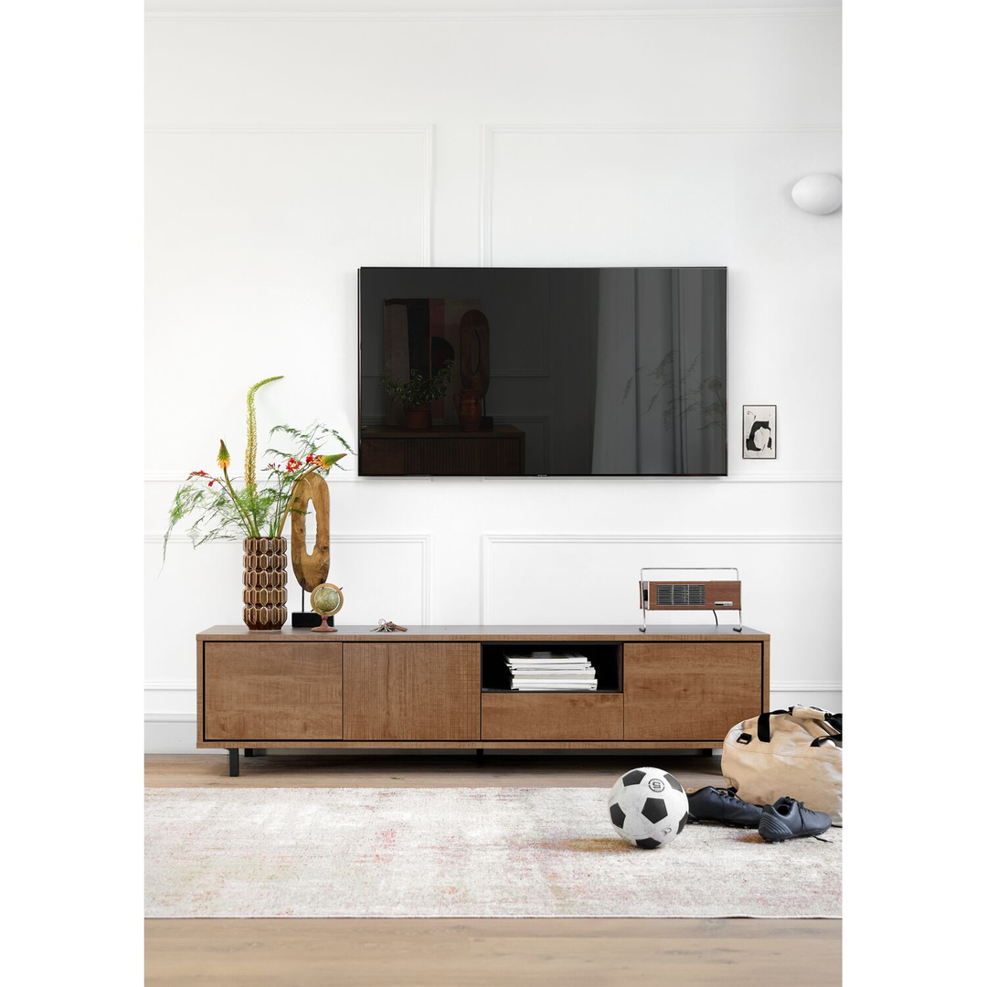Tv-meubel Otranto 201 cm bruin
