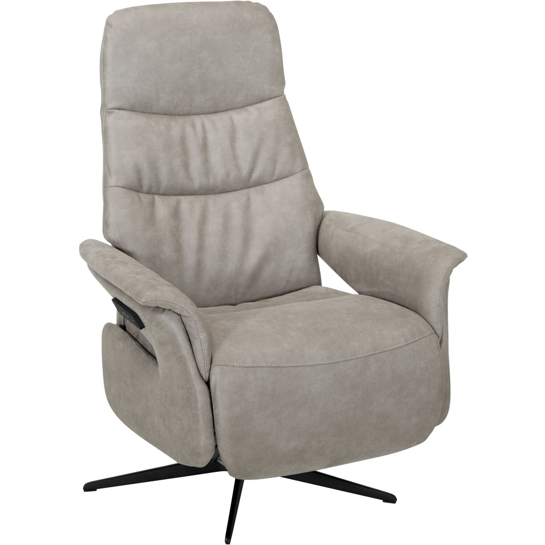 Sta-op-stoel Inverno small microleder grijs