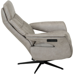 Sta-op-stoel Inverno small microleder grijs