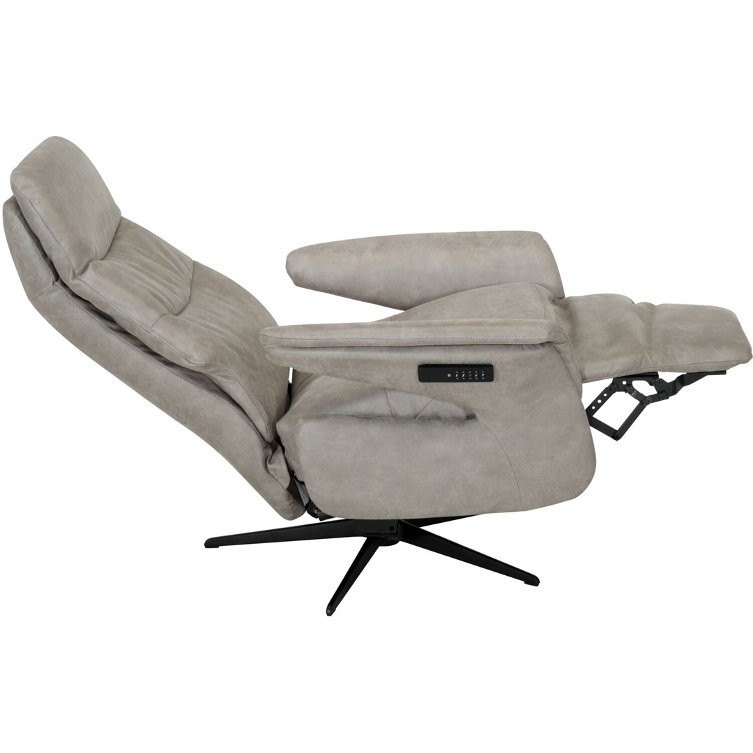 Sta-op-stoel Inverno small microleder grijs