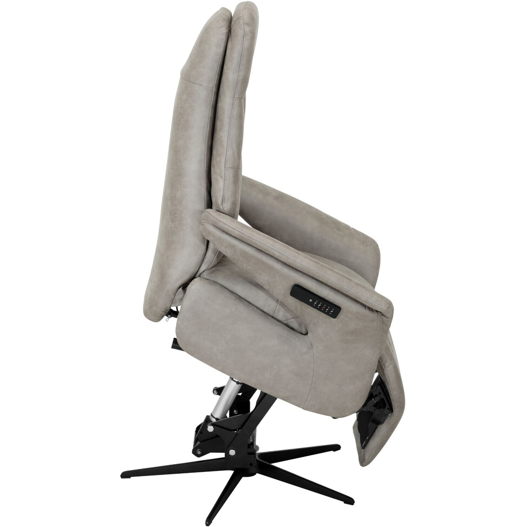 Sta-op-stoel Inverno small microleder grijs