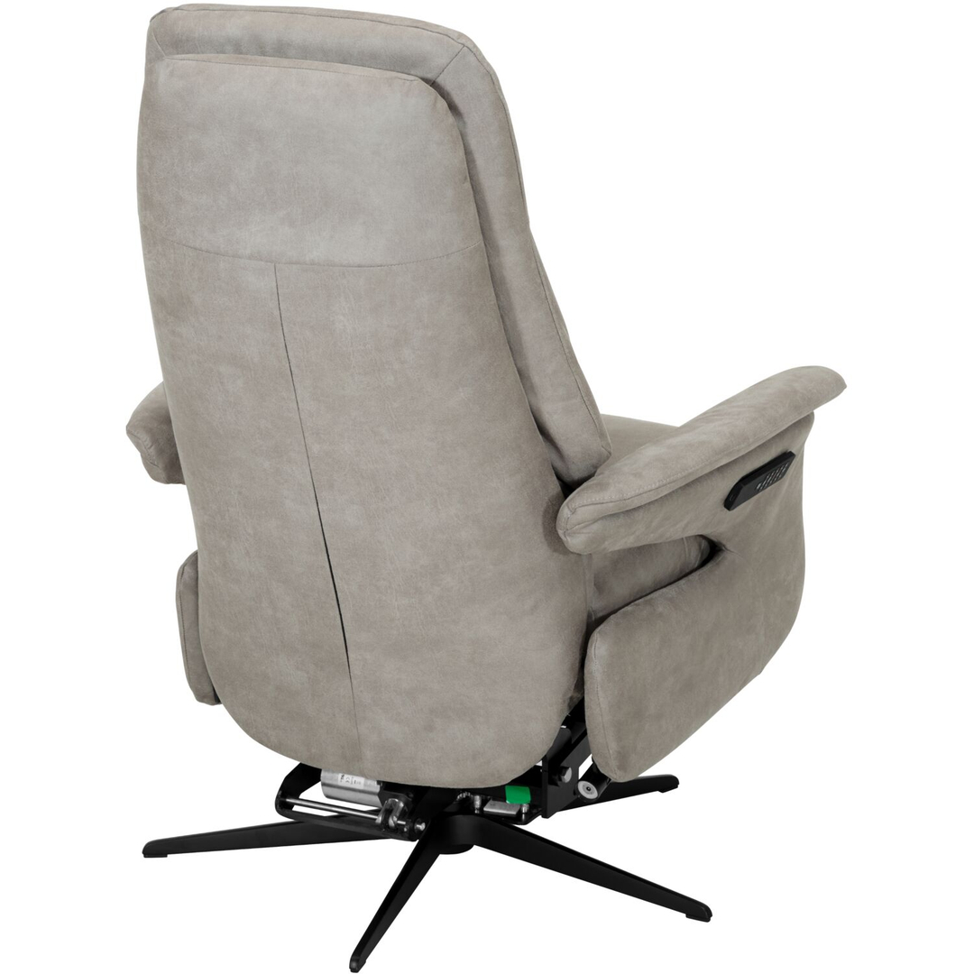 Sta-op-stoel Inverno small microleder grijs