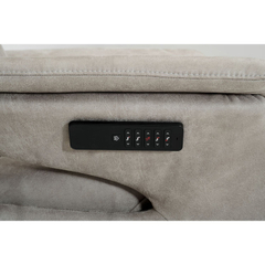 Sta-op-stoel Inverno small microleder grijs