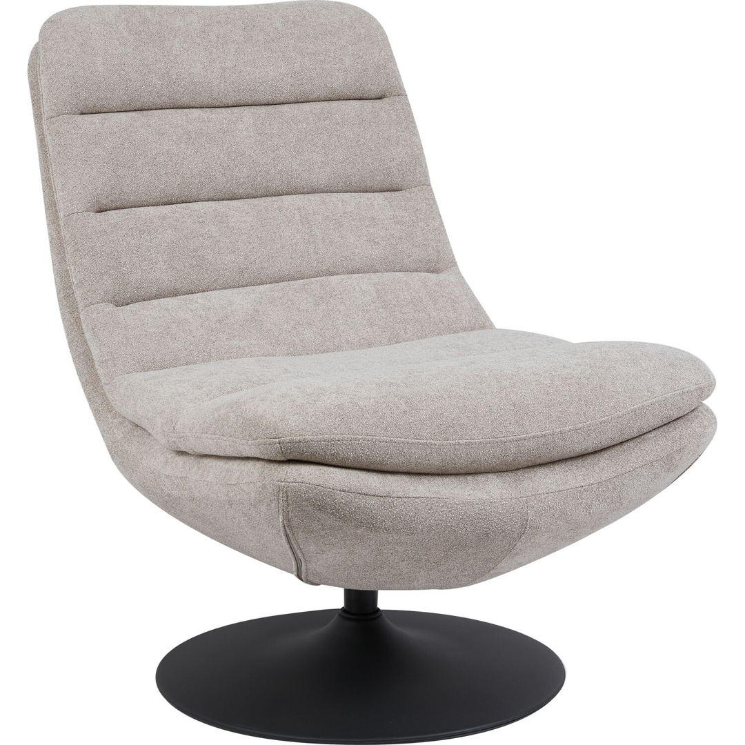 Draaifauteuil Devoto lichtgrijs