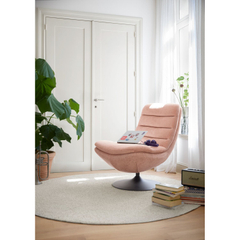 Draaifauteuil Devoto oudroze
