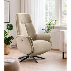 Relaxfauteuil Benoni large beige