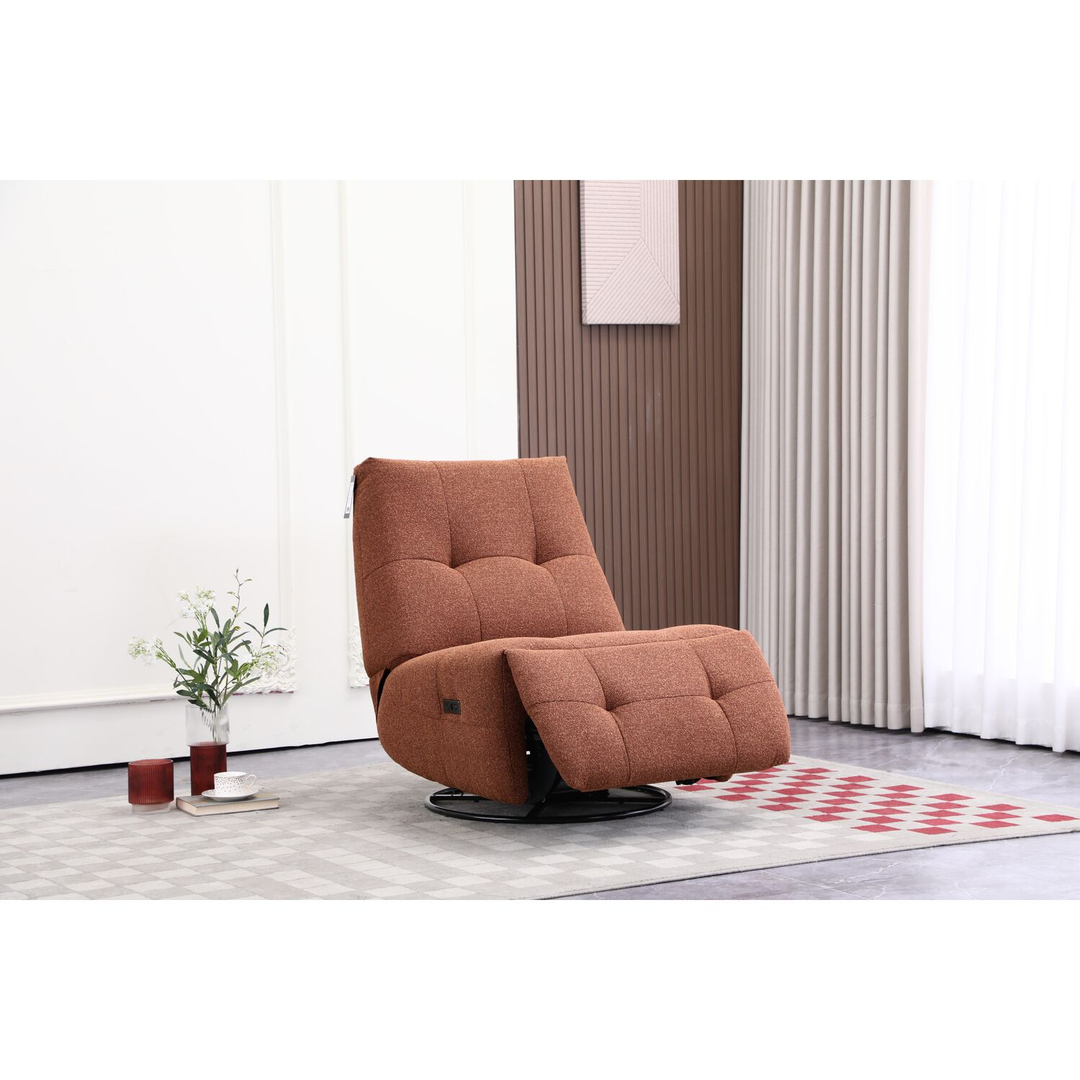 Relaxfauteuil Redan elektrisch bruin