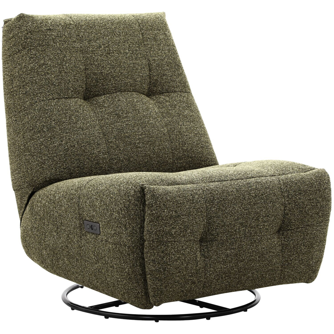 Relaxfauteuil Redan elektrisch groen