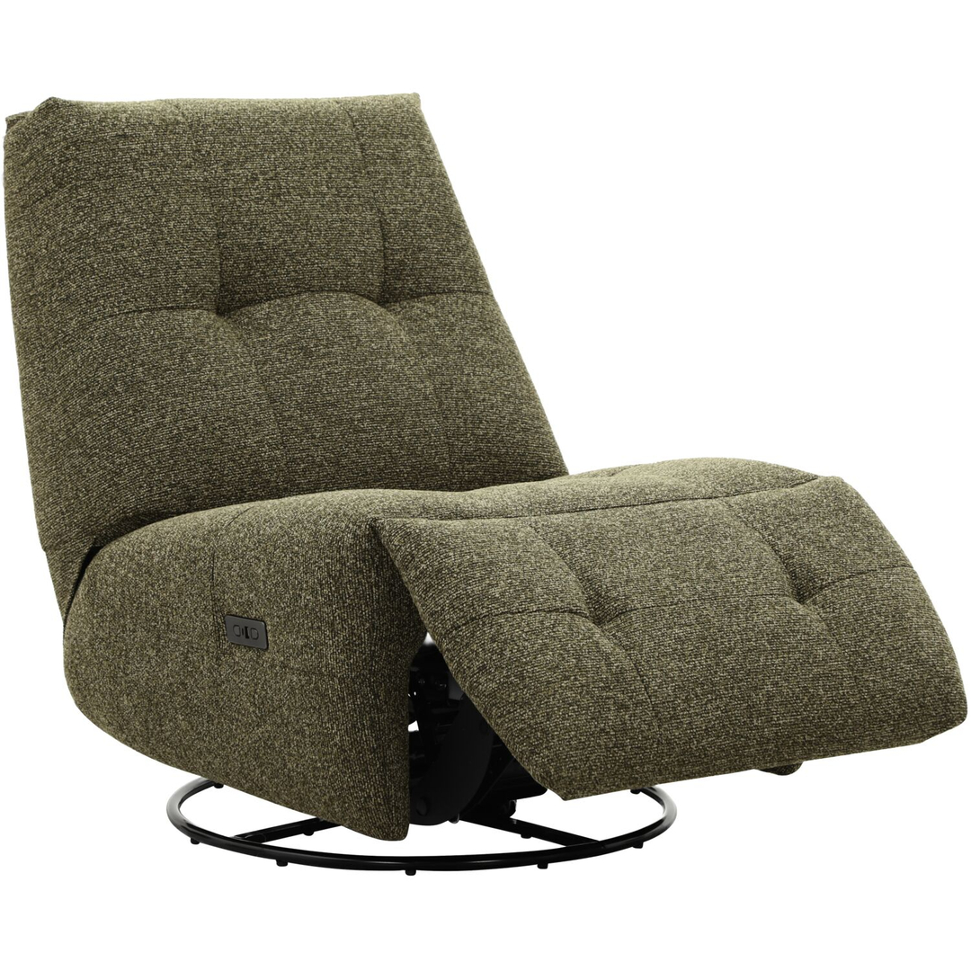 Relaxfauteuil Redan elektrisch groen