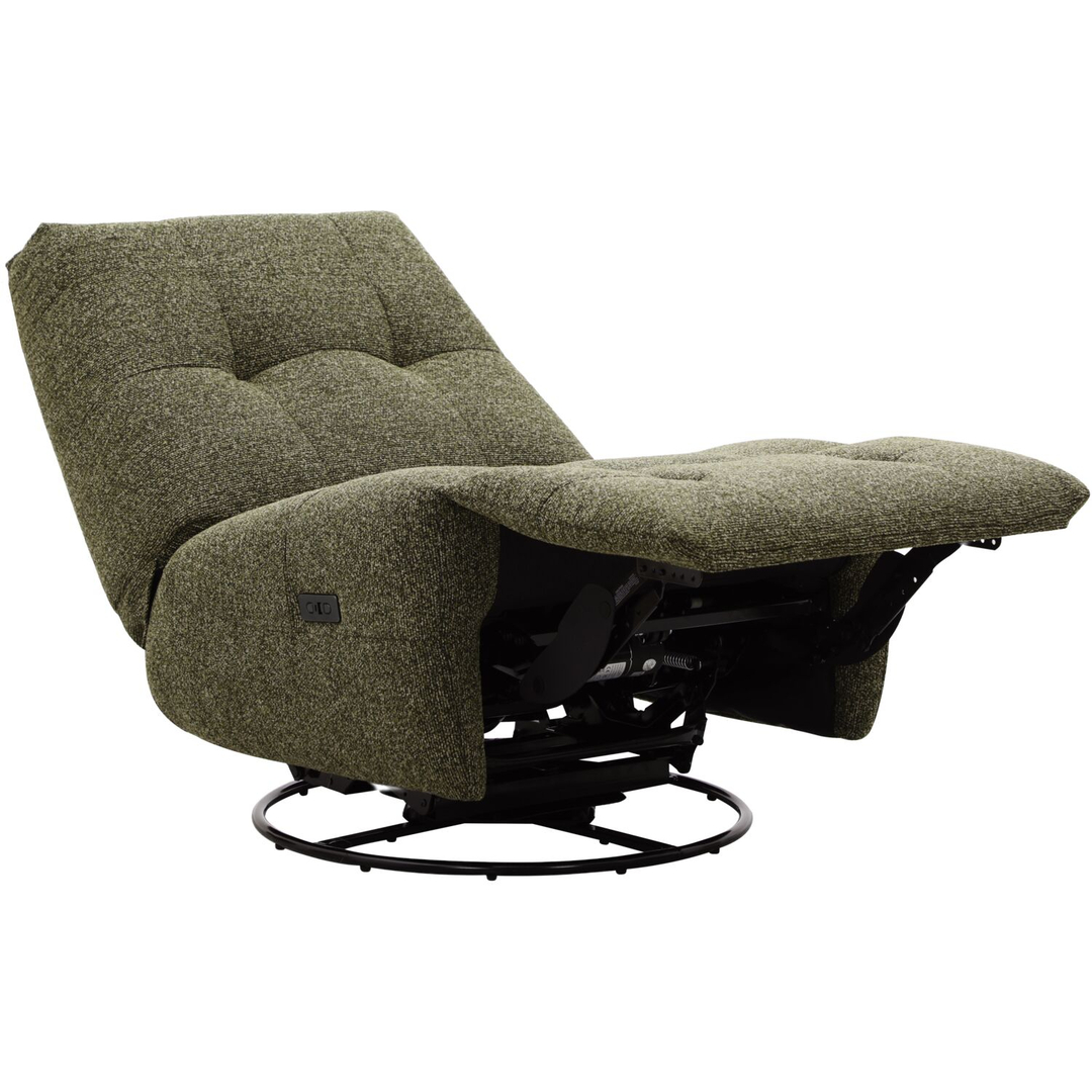 Relaxfauteuil Redan elektrisch groen