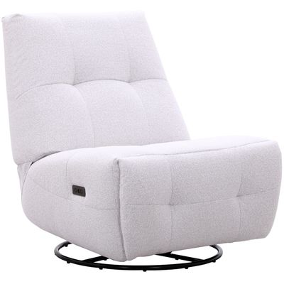 Relaxfauteuil Redan elektrisch wit