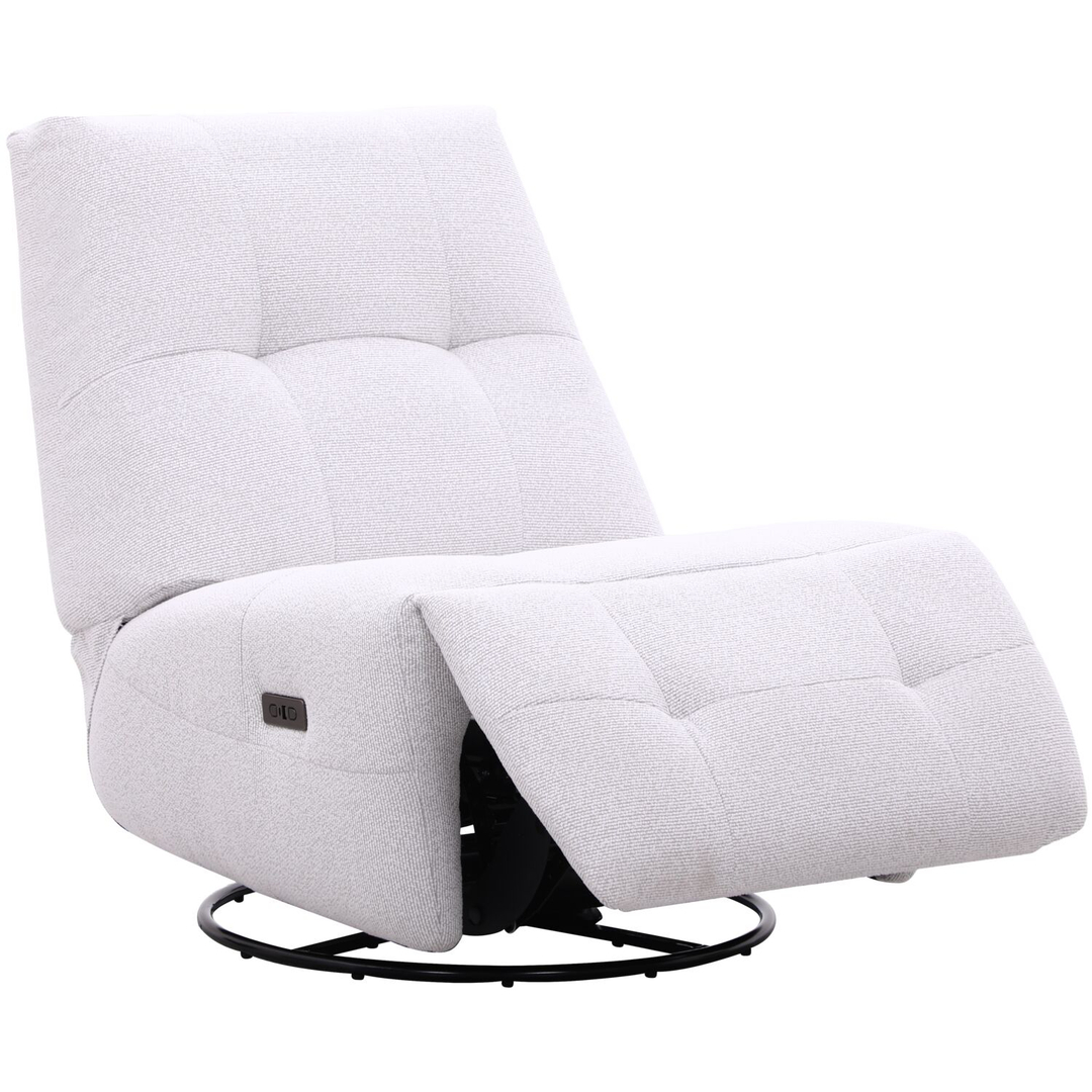 Relaxfauteuil Redan elektrisch wit
