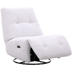 Relaxfauteuil Redan elektrisch wit