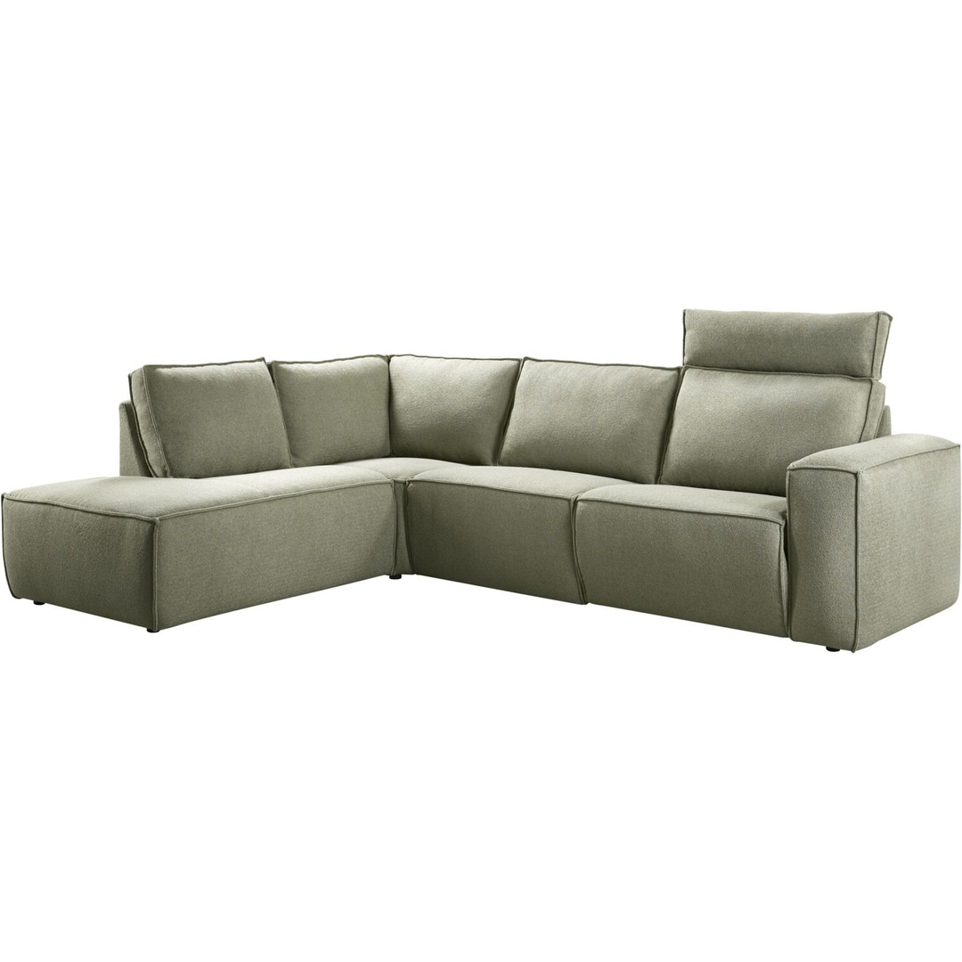 Hoekbank links Aland groen relaxfunctie premium comfort