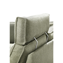 Hoekbank links Aland groen relaxfunctie premium comfort