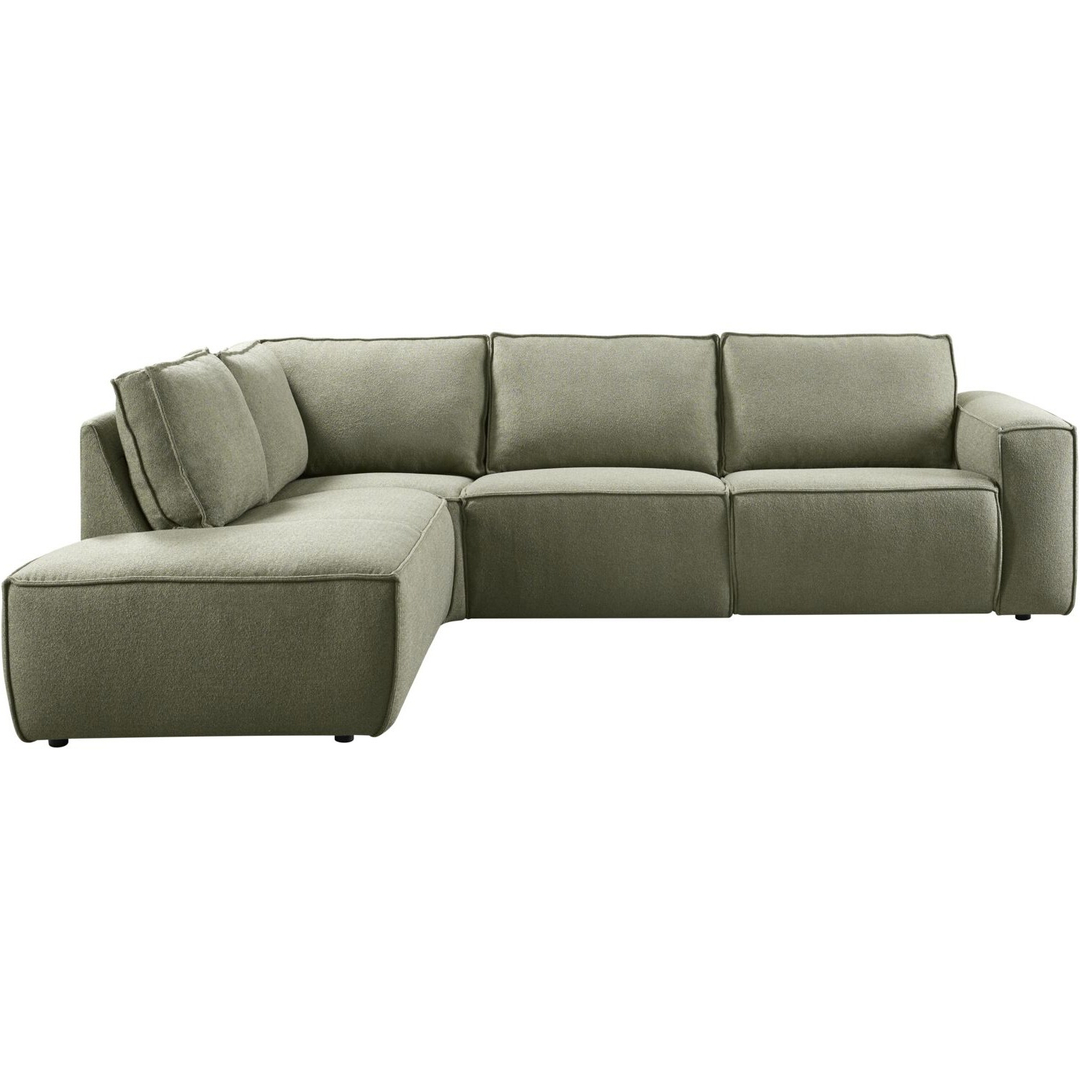 Hoekbank links Aland groen premium comfort