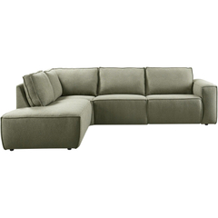 Hoekbank links Aland groen premium comfort