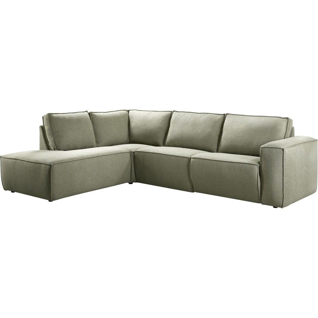 Hoekbank links Aland groen premium comfort