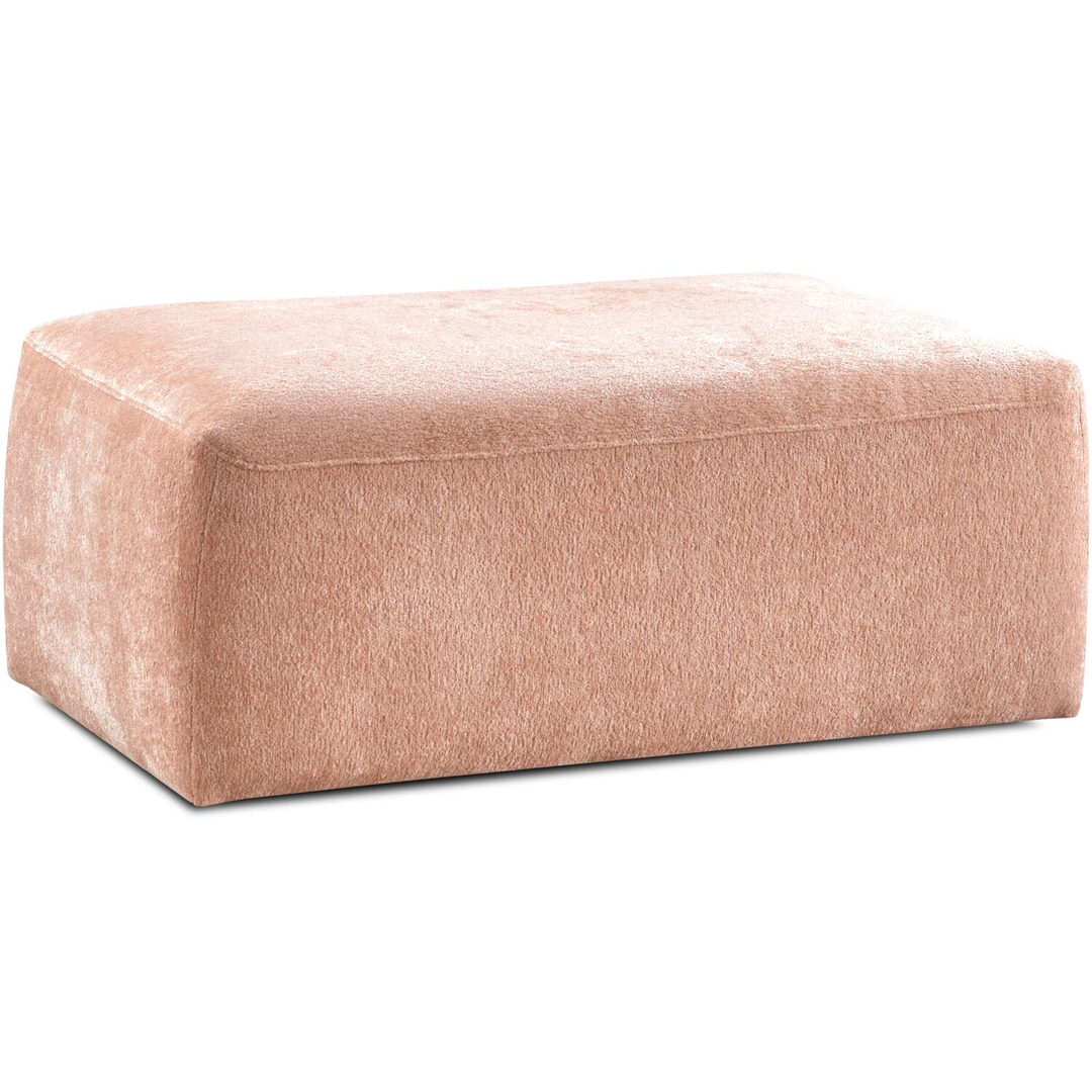Hoekbank links Romont terra met hocker basic comfort 