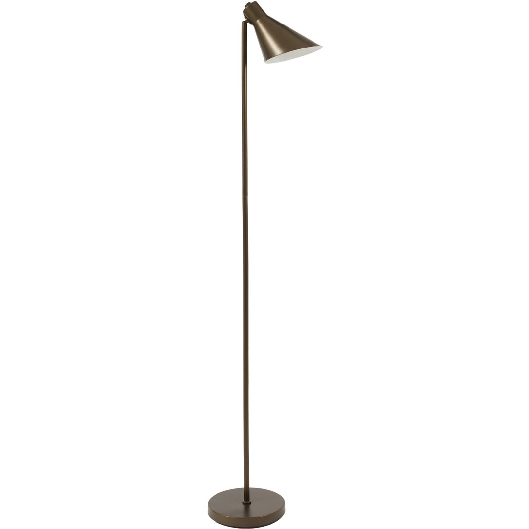 Vloerlamp Greenock bruin