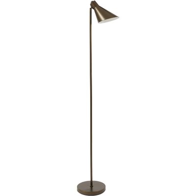 Vloerlamp Greenock bruin