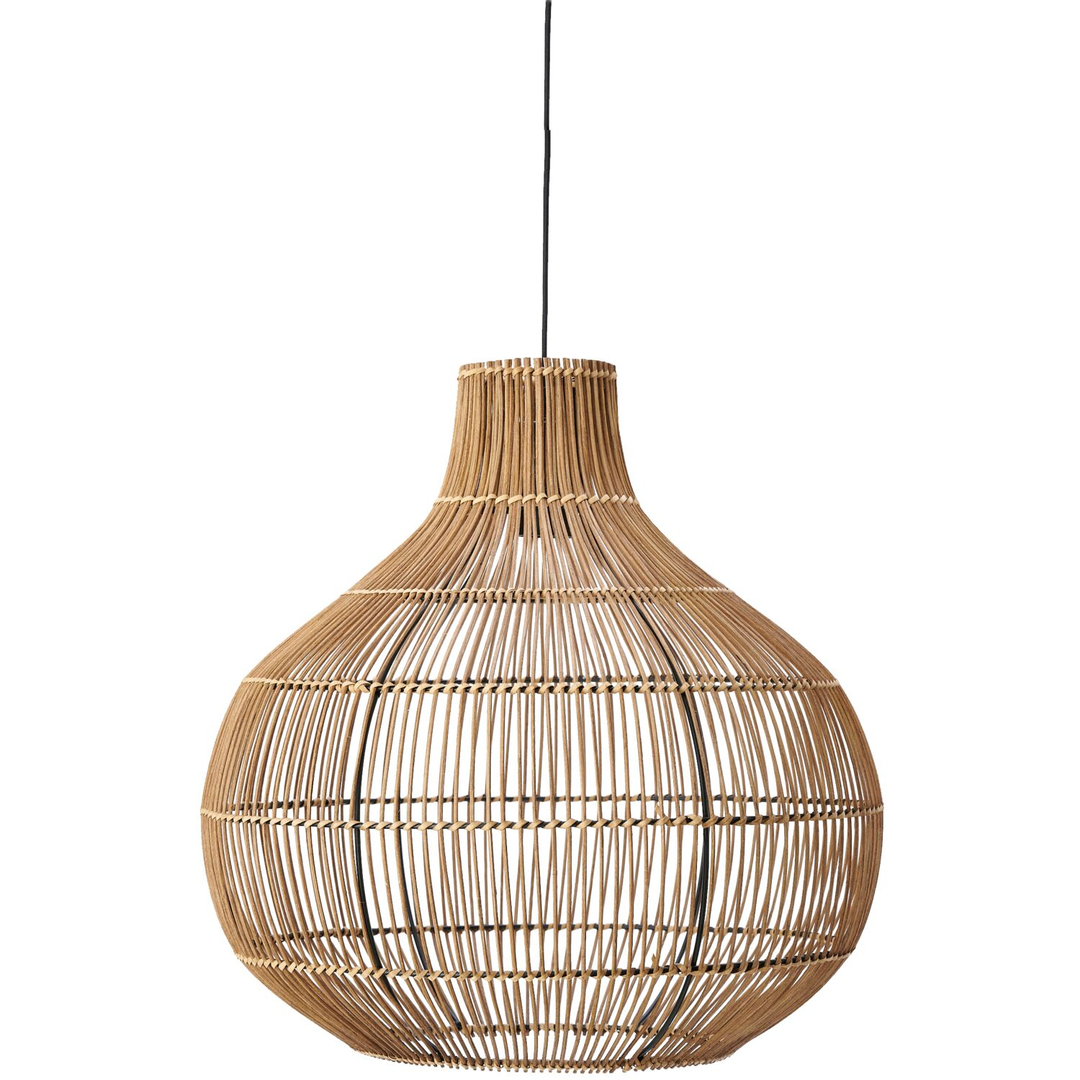 Hanglamp Elrington 50 cm breed bruin