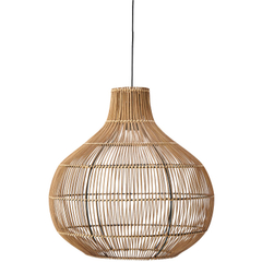 Hanglamp Elrington 50 cm breed bruin