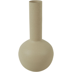 Vaas Durness 35 cm hoog beige