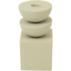 Kandelaar Durness 16 cm hoog crème