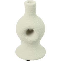Kandelaar Durness 20 cm hoog crème