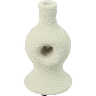 Kandelaar Durness 20 cm hoog crème