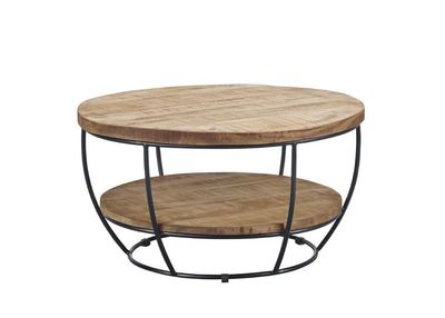 GLENFIELD Bijzettafel 65 cm mangohout NWB