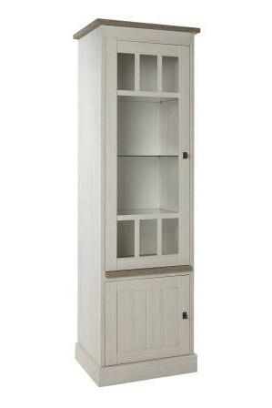 YUMALI Kast 1 dr, 1 glasdr linksdr.-incl.verl.