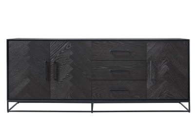 VINITO dressoir zwart