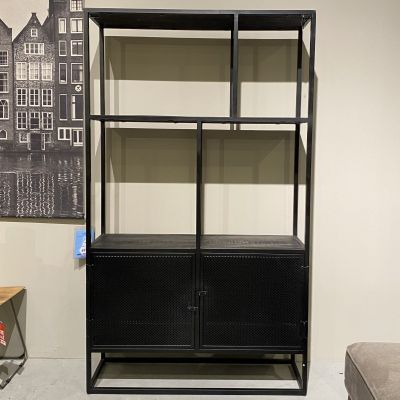 Boekenkast LAGATES-BLACK