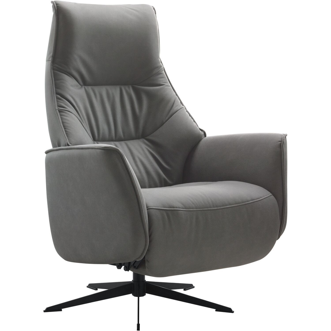 CLAY Relaxfauteuil medium st python 67-antraciet